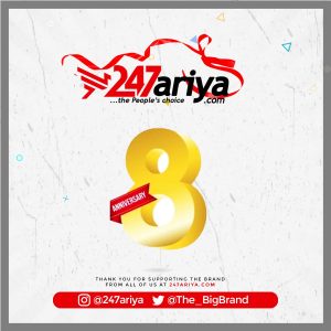 247ariya Is 8years