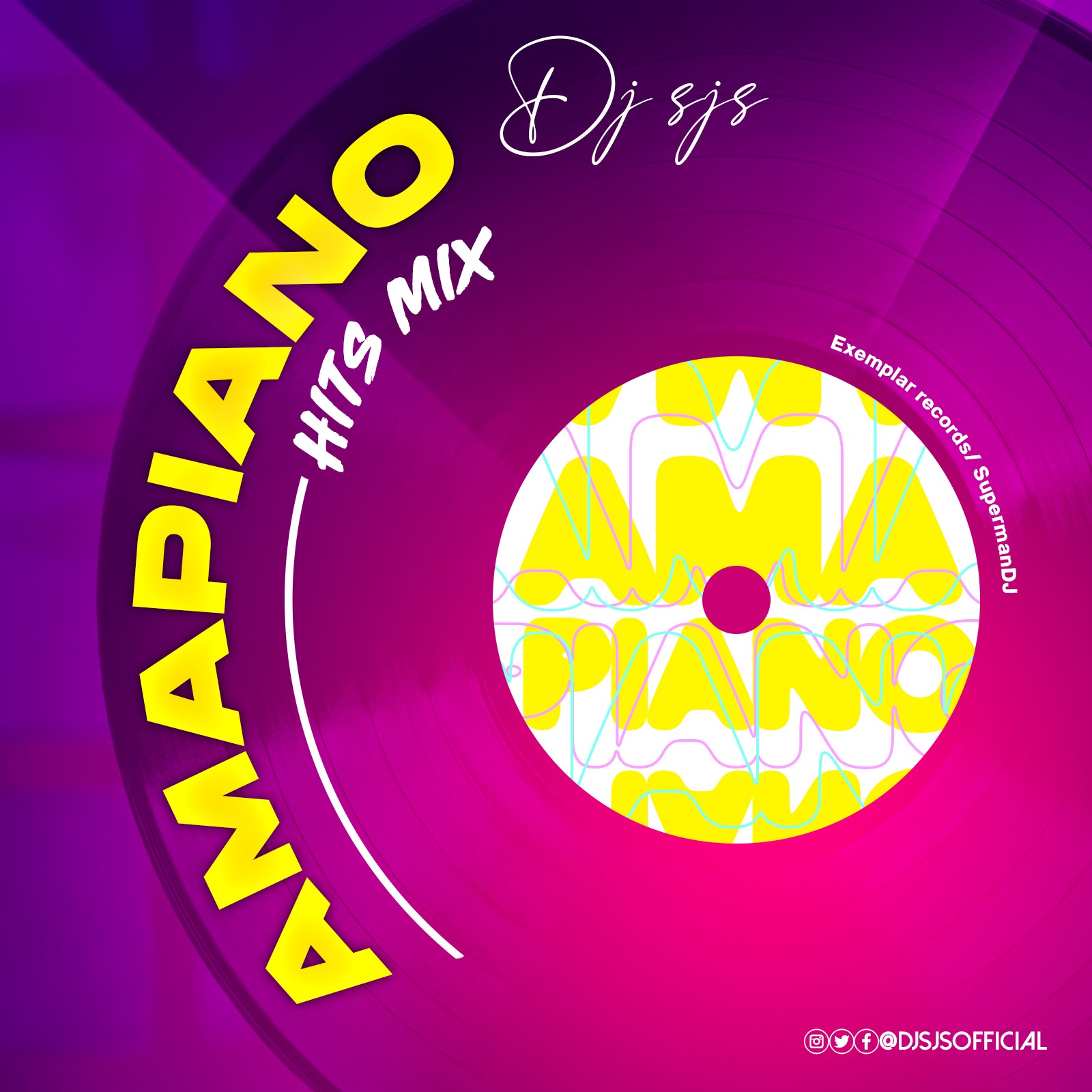 Dj Sjs Amapiano Mix 2024 (artwork)